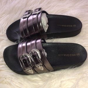 Belt buckle slides w  size 6
